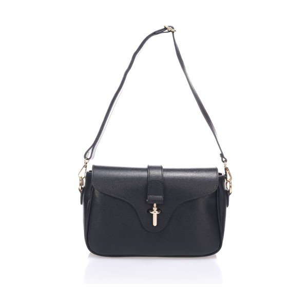 Borsa in pelle nera Modesto - Markese