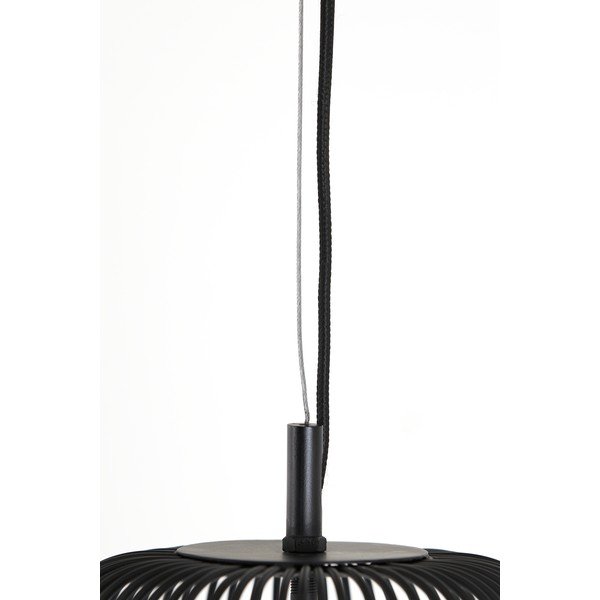 Lampada da soffitto nera ø 27 cm Rilanu - Light & Living-image-2