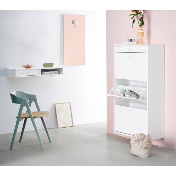 Armadio da sala bianco Mistral - Hammel Furniture-image-1