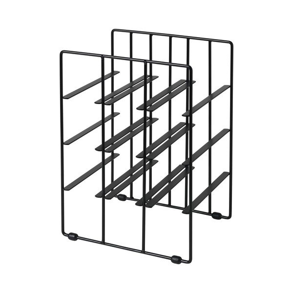 Portabottiglie nero , 9 bottiglie - Blomus