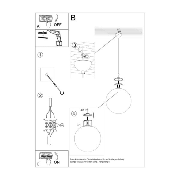 Apparecchio da soffitto bianco 30 Bianco - Sollux-image-4
