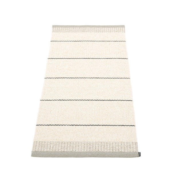 Tappeto da interno/esterno grigio chiaro/color crema 60x125 cm Belle Warm Grey – Pappelina