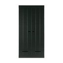Armadio in pino nero 94x195 cm Connect - WOOOD