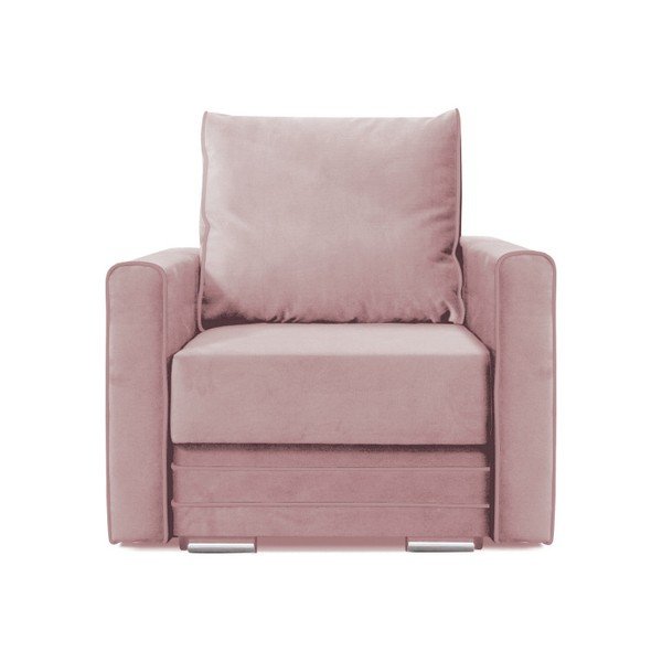Poltrona rosa Sandra - Mazzini Sofas