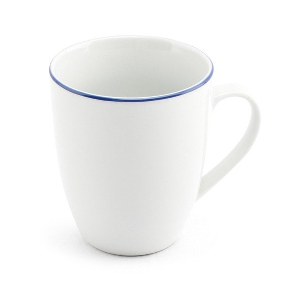 Tazza bianca in porcellana 380 ml Basic White – BonBistro-image-1