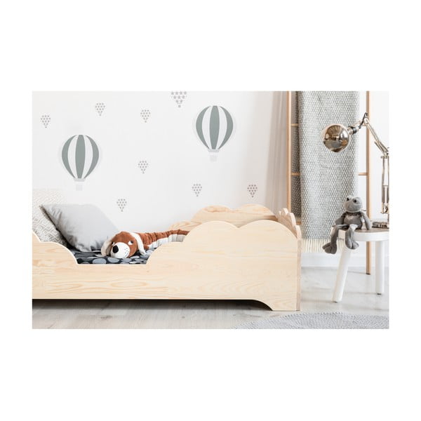 Letto per bambini in legno di pino BOX 10, 90 x 200 cm Mila Box 10 - Adeko-image-2