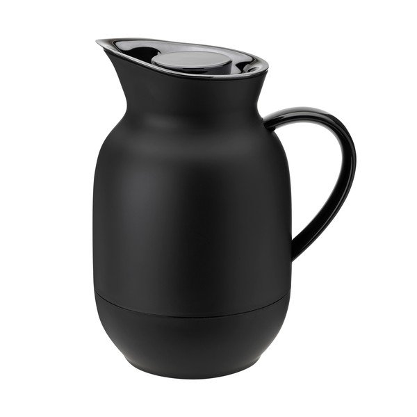 Caraffa termica nera in plastica 1 l Amphora – Stelton