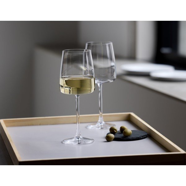 Set di bicchieri da vino 4 pz 430 ml Zero – Lyngby Glas-image-1