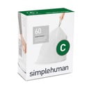 Sacchi per rifiuti 60 pz 12 l C - simplehuman