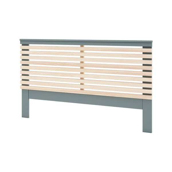 Testiera di colore naturale/verde polveroso con effetto pino 146x100 cm Pisco – Marckeric-image-2