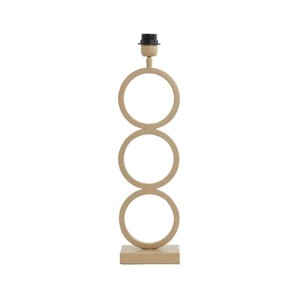 Lampada da tavolo beige base 51 cm Stelios - Light & Living