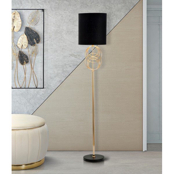 Lampada da terra nera Circly - Mauro Ferretti-image-1