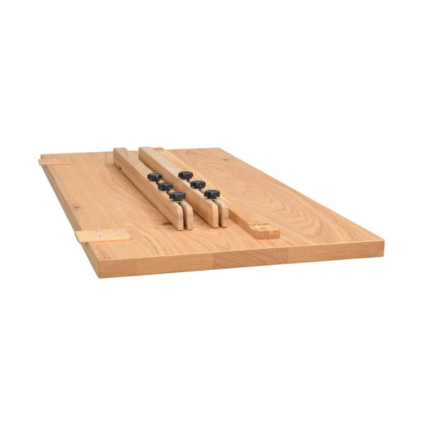 Tavola aggiuntiva per tavolo da pranzo in rovere decorato 100x50 cm Plainfield - Rowico-image-4