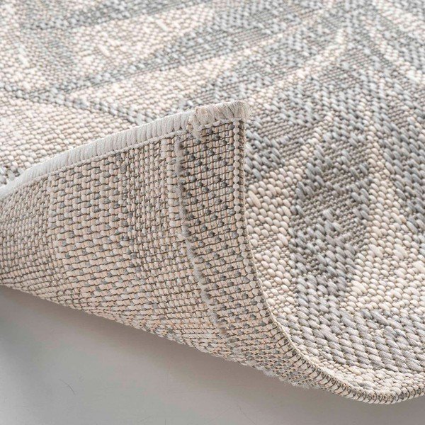 Tappeto in grigio chiaro 80x150 cm Palmyre – douceur d'intérieur-image-4