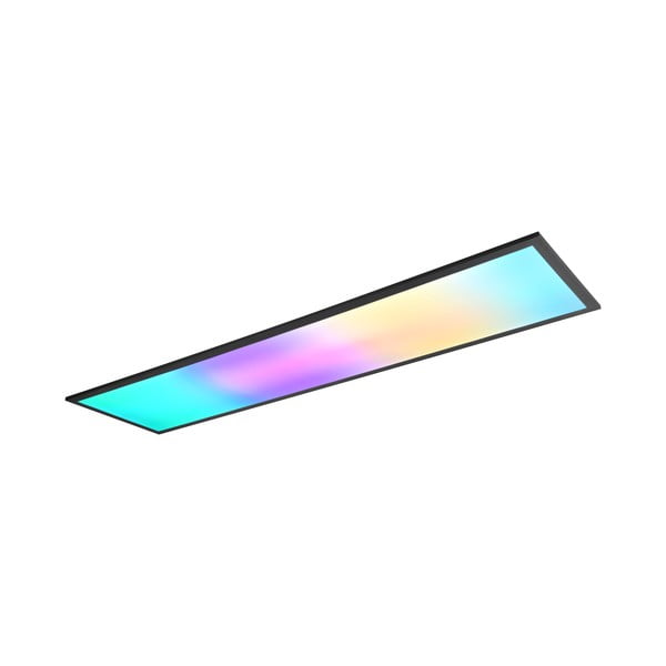 Plafoniera LED nera 29,5x119,5 cm Beta - Reality-image-1