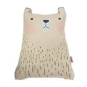 Cuscino per bambini marrone con cotone Mike & Co. Cuscino NEW YORK Orso giocattolo carino, 22 x 30 cm - Mike & Co. NEW YORK