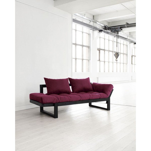 Pohovka Karup Edge Black/Bordeaux