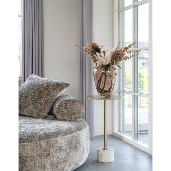 Tavolo rotondo in metallo ø 41 cm Lecco - House Nordic-image-1