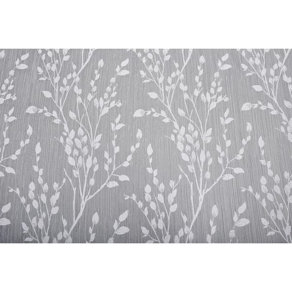 Biancheria da letto singola jacquard grigia 140x200 cm Boston - My House-image-4