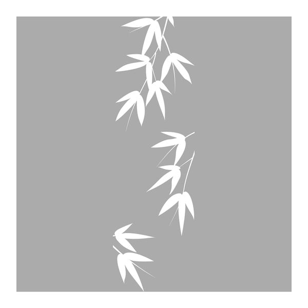 Adesivo per porta della doccia Foglie di bambù - Ambiance-image-1