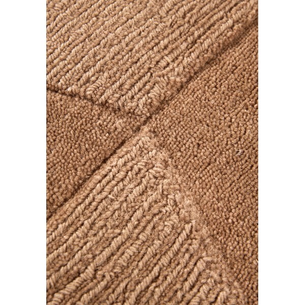 Tappeto marrone in lana tessuto a mano 190x280 cm Ursule - Villeroy&Boch-image-4