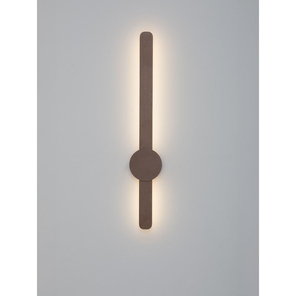Lampada da parete LED marrone in alluminio Norei – Nova Luce-image-4