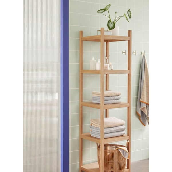 Scaffale in legno di rovere 45x180 cm Mason - Hübsch-image-1