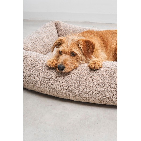 Cuccia per cani beige in bouclé 71x91 cm Senso Greige M - MiaCara-image-3