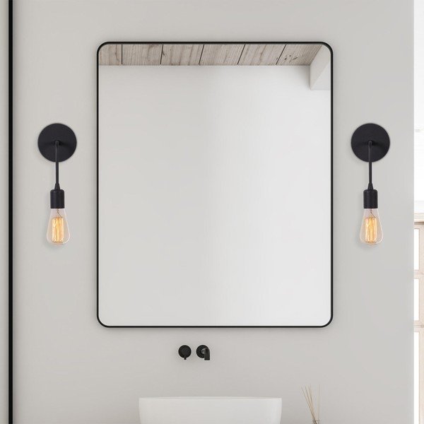 Lampada da parete nero opaco Dartini - Opviq lights-image-4