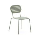 Sedia da giardino in metallo color menta Brai - Kave Home