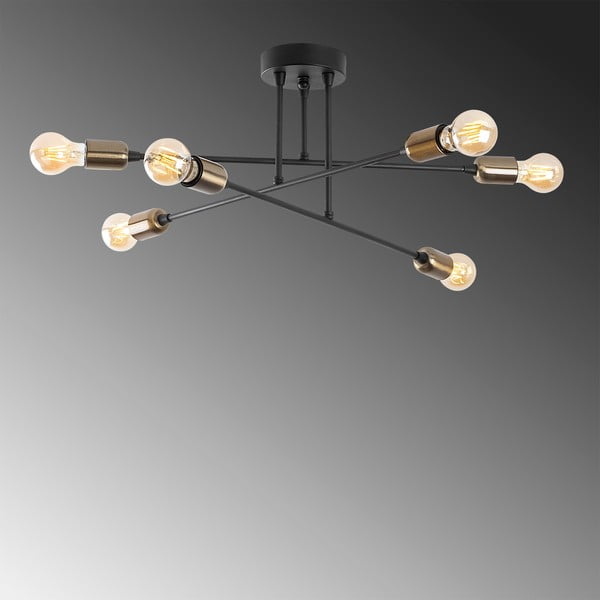 Plafoniera nera Fleur – Opviq lights-image-3