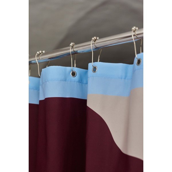 Set di anelli per tenda doccia color argento opaco 10 pz Aqua – Mette Ditmer Denmark-image-1
