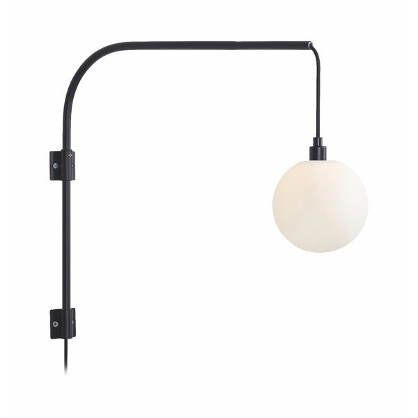 Lampada da parete nera Buddy - Markslöjd