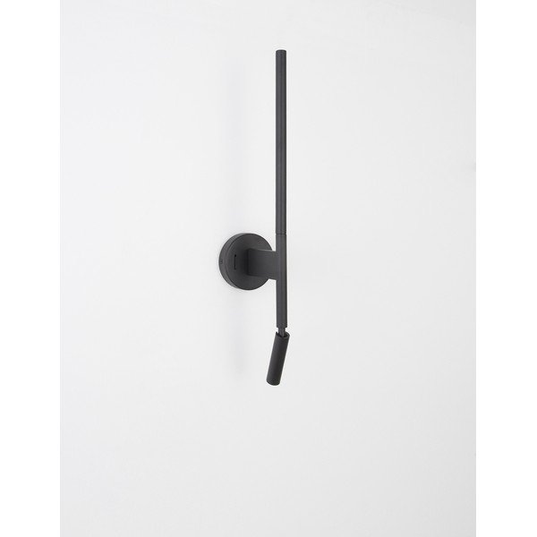 Lampada da parete LED nera opaca in alluminio con struttura flessibile Handy – Nova Luce-image-2