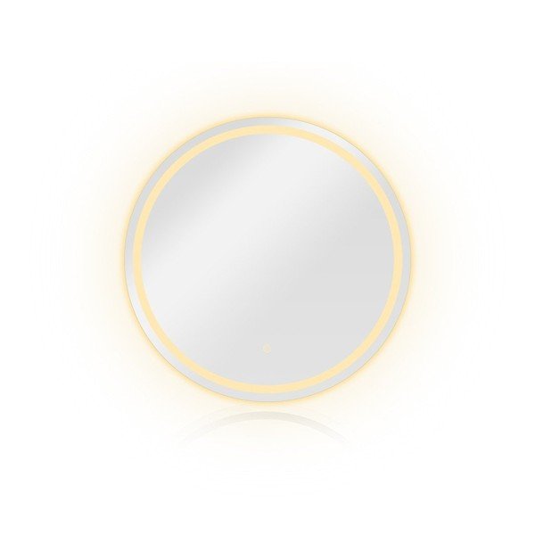 Specchio da parete con illuminazione ø 70 cm Celeste – Bonami Essentials-image-4