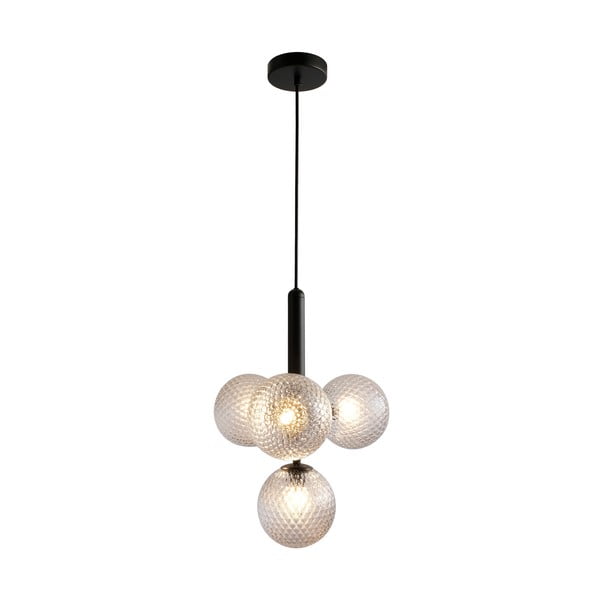 Apparecchio a sospensione nero, altezza 120 cm Musa - SULION