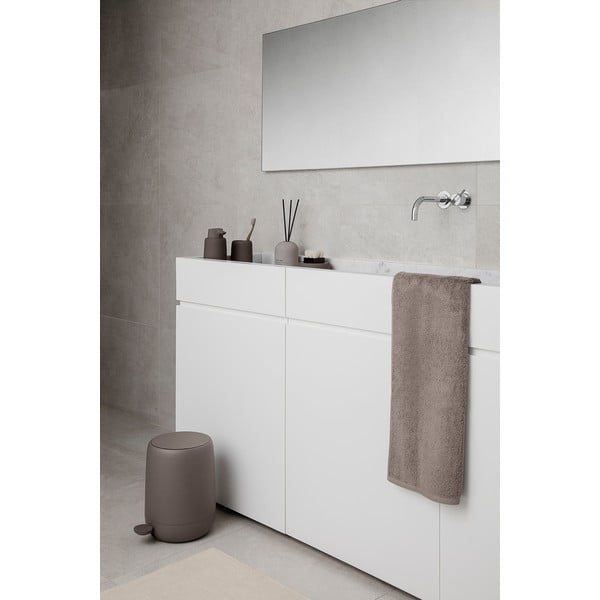 Telo da bagno in cotone marrone, 140 x 70 cm - Blomus-image-4