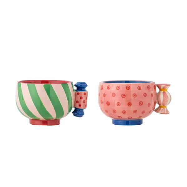 Set di tazzine per espresso in gres a tema natalizio 2 pz 250 ml Caramella – Bloomingville