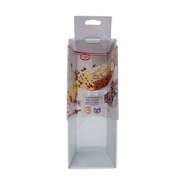 Stampo in acciaio per pane vescovile , 35,5 x 12 cm White Christmas Baking - Dr. Oetker-image-2