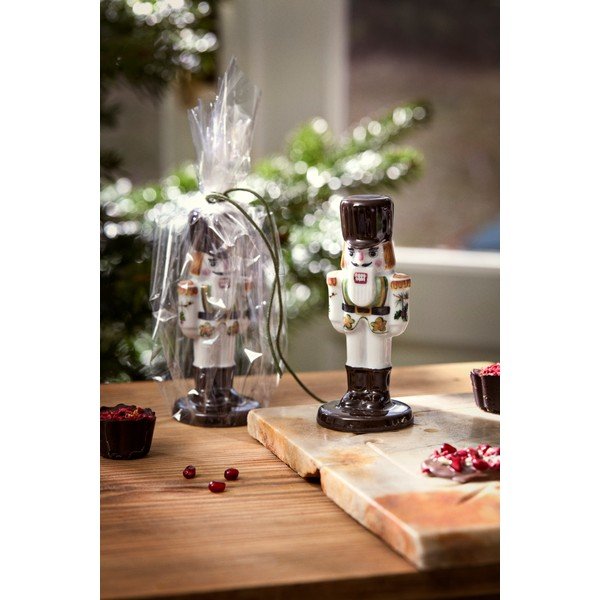 Statuetta natalizia in porcellana (altezza totale 12 cm) Hammershøi Christmas – Kähler Design-image-1