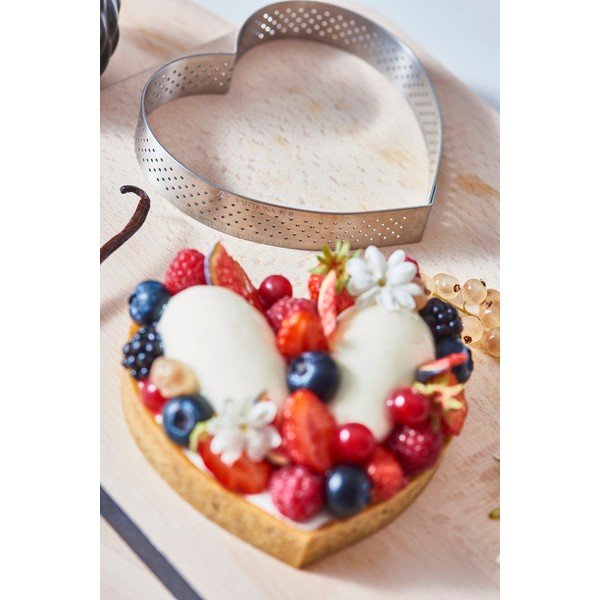 Teglia in acciaio inox, ø 18 cm Heart Ring - de Buyer-image-2