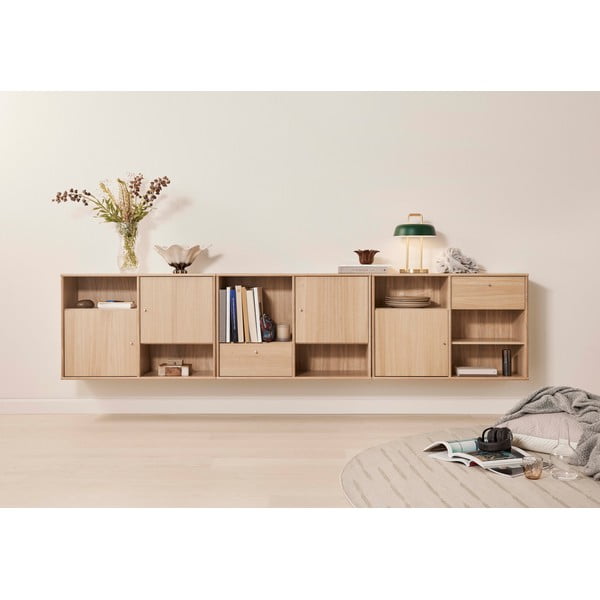 Cassettiera bassa in rovere 267x61 cm Mistral - Hammel Furniture-image-4
