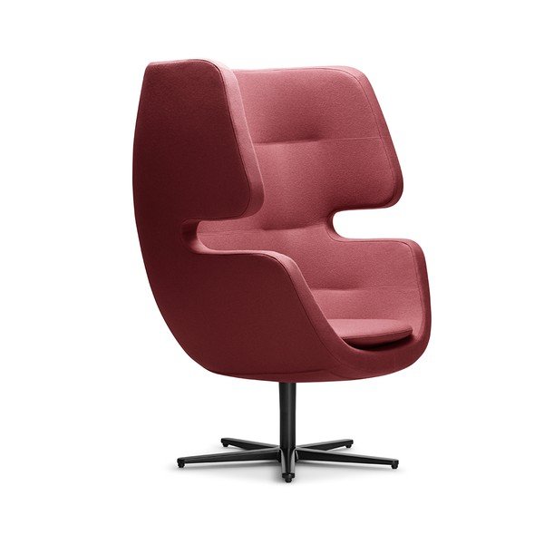 Sedia girevole rosa Moai - Softline-image-4