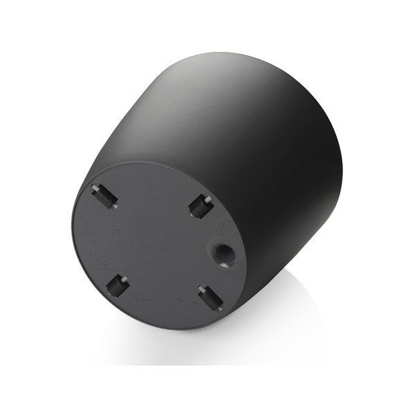 Antracitově šedý květináč s pojízdnými kolečky Gardenico Ella Twist'n'Roll Smart System, ø 29 cm-image-1