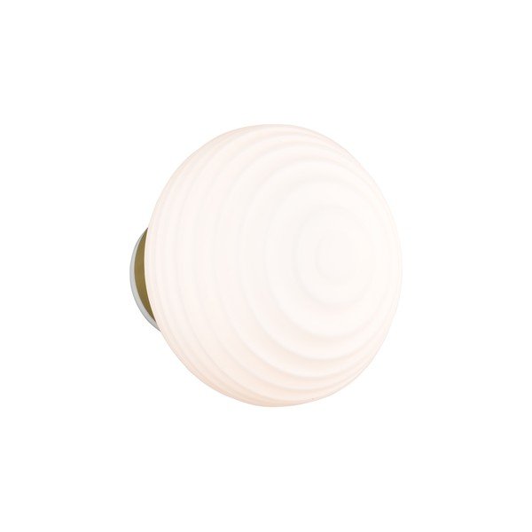 Lampada da parete LED bianca in vetro con ricarica USB ø 15,5 cm Earl – Reality-image-3