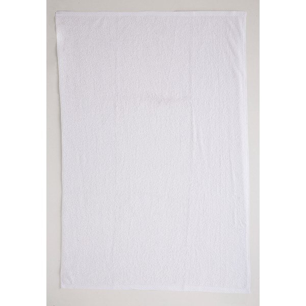 Asciugamano in cotone bianco, 70 x 140 cm Lisa Coral - El Delfin-image-1