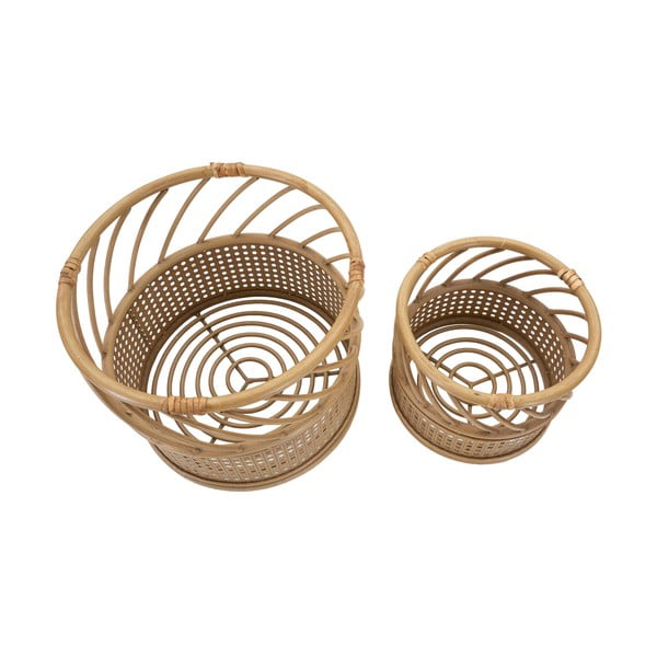 Set di coprivaso in metallo 2 pz ø 30 cm Panama – Mauro Ferretti-image-2