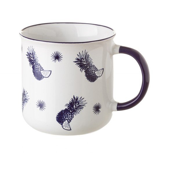 Tazza in ceramica Unimasa Pineapple, 325 ml - Casa Selección