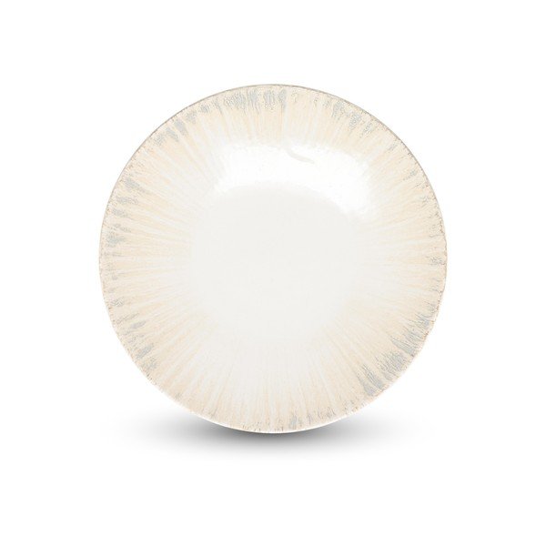 Piatto grigio chiaro in porcellana ø 25 cm Nuance – BonBistro