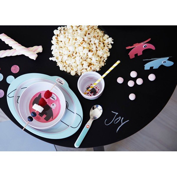 Jídelní dětský set Zoopreme, růžový-image-2